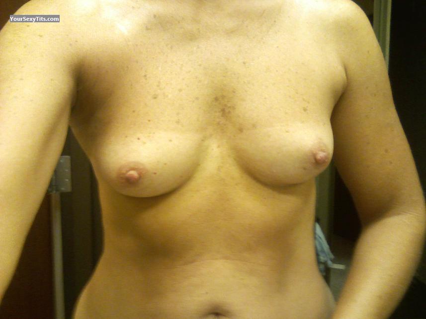 Tit Flash: My Very Small Tits (Selfie) - Tinytits from United States